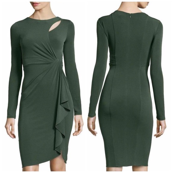 Catherine Malandrino Dresses & Skirts - NWT Catherine Malandrino Bodycon Ruffle Dress